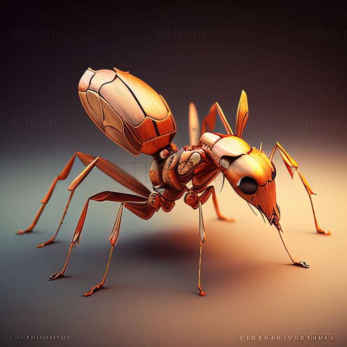 3D модель Calyptomyrmex ocullatus (STL)